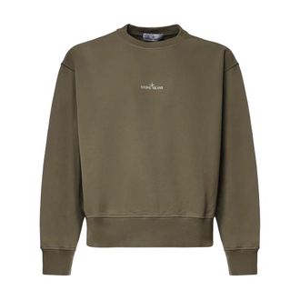 Stone Island Sweatshirts - Heren - Sweatshirts & Hoodies - Groen - Maat: L