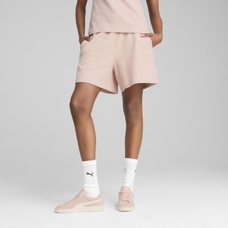 Puma Shorts a vita alta HER da 5 da donna, Accessori, Rosa, XL