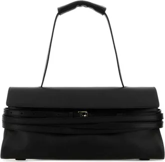 Moschino Black Tie Me Shoulder Bag