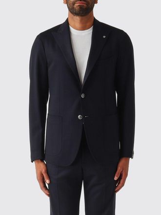 Tagliatore Blazer a manopetto in misto lana vergine