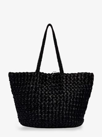 The Row Large Estrelle raffia shoulder bag - THE ROW - gender_Woman