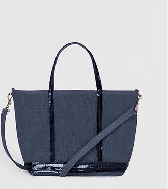 Vanessa Bruno Cabas XS Lin Zipp&eacute; Denim