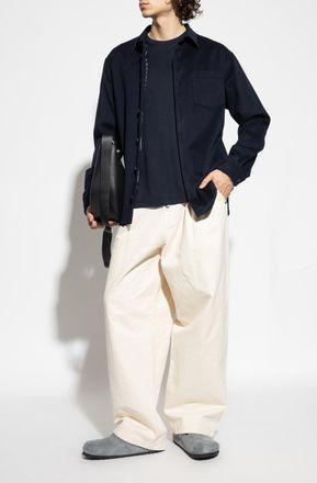 Paul & Shark T-shirt With A Round Neckline, Mens, Navy Blue