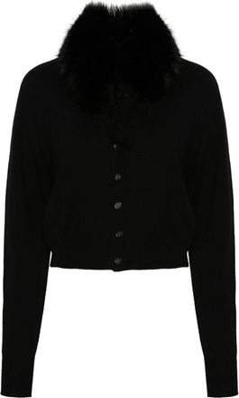 Sportmax Sport cardigan - women - Virgin Wool - M - Black