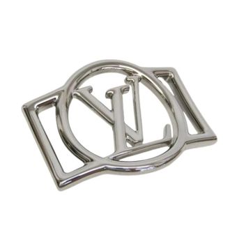 Louis Vuitton Pre-owned logo gesp sjaalring - Dames - Pre-owned - Grijs - Maat: ONE Size