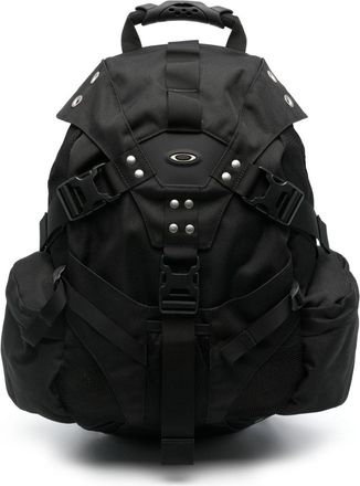 Oakley Icon Rc backpack - men - Recycled Polyester/PVC/Artificial Leather/Recycled Polyester - OS - Black