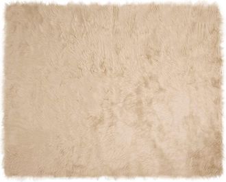 vidaXL Vidaxl Tappeto In Finta Tafalla Beige 200 X 280 Cm Poliestere