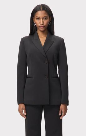 H&eacute;rve L&eacute;ger The Avra Jacket in Black at Nordstrom, Size 10