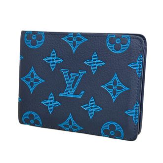 Louis Vuitton Blue Bill Wallet (Bi-Fold) (Pre-Owned)
