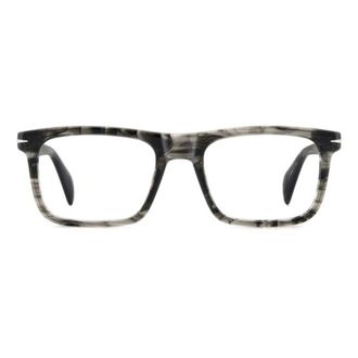 David Beckham Db 1191 Marbled Acetate Rectangular Eyeglasses
