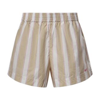 MC2 Saint Barth Meave Pullup Shorts - female - MC2 Saint Barth - Short Shorts - Beige - M - Shorts