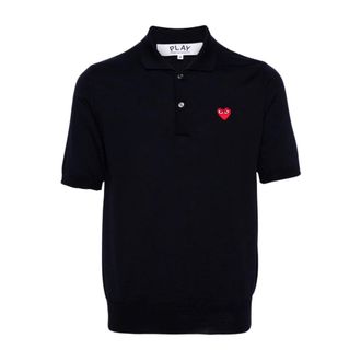 Comme Des Gar&ccedil;ons Heren, Tops, Blauw, Maat: XL Wol