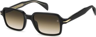 Eyewear by David Beckham Heren, Accessoires, Zwart, Maat: 51 MM