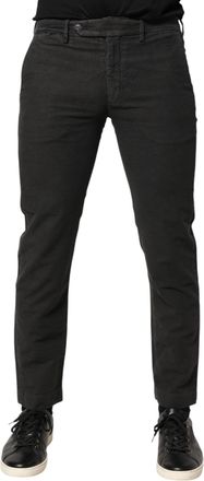 Maison Clochard Cotton Mid Waist Skinny Men blue Mens Jeans