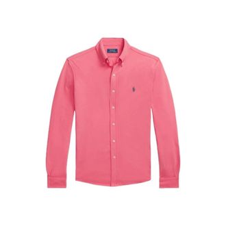 Polo Ralph Lauren Casual Shirts, male, Red, XL, Classic Polo Knit Shirt