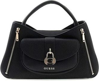 Guess Jessa Girlfriend Satchel - Dames - Handtassen - Zwart - ONE Size - Tassen