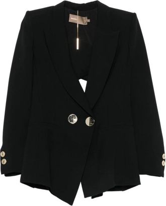 Simona Corsellini Donna, Giacche, Nero, M, new