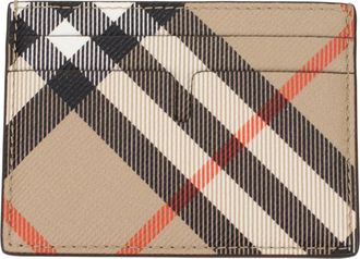 Burberry Portadocumenti Donna Tessuto Beige/Sabbia