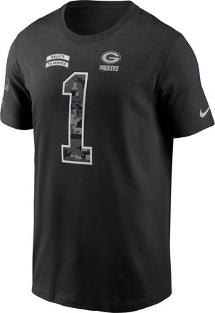 Nike Micah Parsons Green Bay Packers Salute to Service Nike Mens NFL T-Shirt in Black | N19900AF3C-CSM