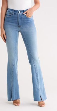 Good American Good Legs Flare Jeans in Indigo995 at Nordstrom Rack, Size 12