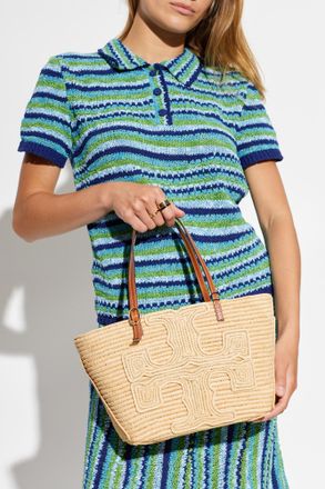 Tory Burch Ella Small Bag, Womens, Beige
