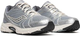 Saucony Saucony Grid Ride Millennium S60812-8 Womens Silver Cream Lifestyle Shoes TF8759
