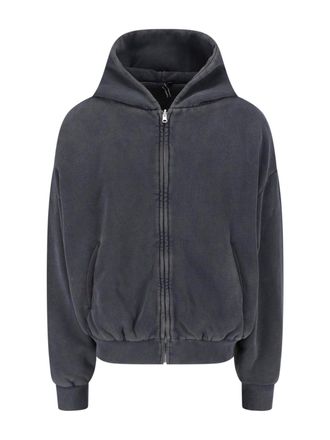Entire studios Grey Charcoal Vintage Wash Hoodie