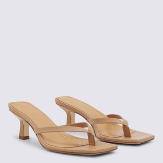 Aeyde Womens Sandals Hazelnut