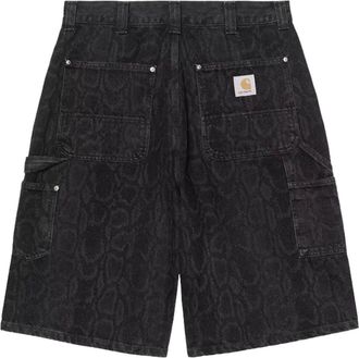 Carhartt Work in Progress OG Double Knee Short Snake Camo Black I036590-3R260