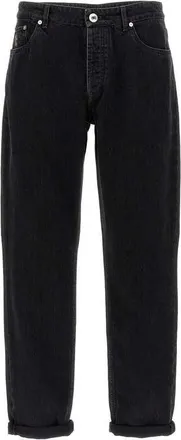 Brunello Cucinelli Dark Grey Tailored Trousers, Brand Size 56 (US Size 40)
