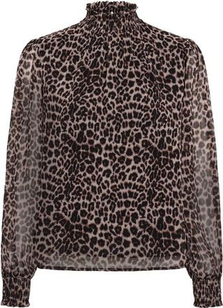 Cream Blouses & Hemden - Dames - Blouses & Shirts - Bruin - Maat: 3XL