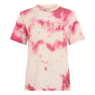 Isabel Marant Tie-dye T-shirt - female - Isabel Marant - T-Shirts - Pink - XS - Tops