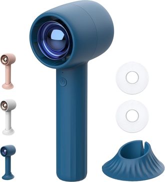 OEM Ventilador Port&aacute;til Con Aromaterapia: Bater&iacute;a Recargable Usb De 2000 Mah, 3 Velocidades Ajustables, Ideal Para Viajar, Maquillarse Y Refrescarse Al Ai