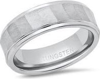 HMY Jewelry Mens Faceted Brushed Band Ring in Silver at Nordstrom Rack, Size 11