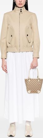 Gucci Pre-owned Womens Gg Canvas Handbag - Tan Textile - One Size