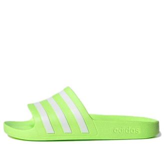 adidas (WMNS) adidas Adilette Aqua Slides Signal Green GZ5236