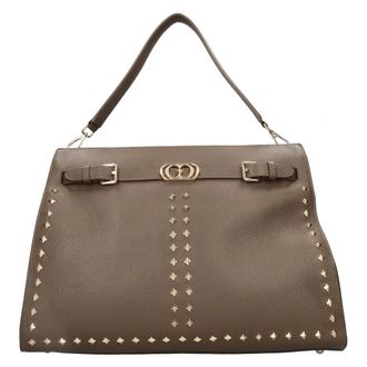 La Carrie Tassen, Dames, Bruin, ONE Size, Leer, Bruin