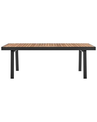 Armen Living Nofi Outdoor Patio Dining Table