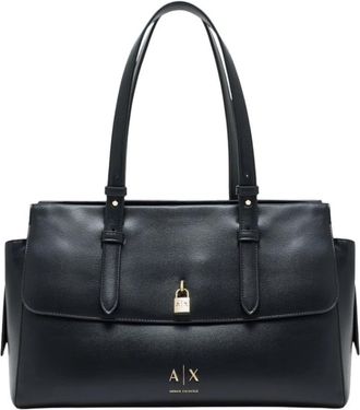 A|X Armani Exchange Tote Bags - Dames - Shoppers - Zwart - ONE Size - Tassen