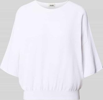 Drykorn Drykorn Strickshirt mit Rundhalsausschnitt Modell DILARY in Weiss, Gr&ouml;&szlig;e XL