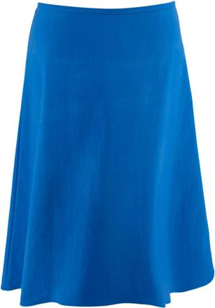 Jil Sander Blue A-line Slip Skirt Size XXS
