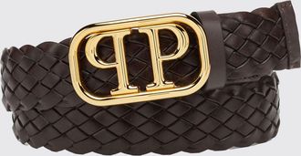 Philipp Plein Cintura in pelle intrecciata