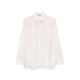 Prada Logo-embroidered Shirt