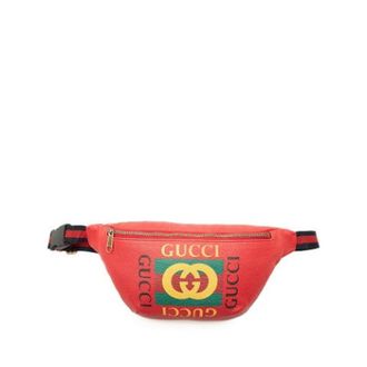 Gucci Pre-owned Vintage Belt Bag - Dames - Pre-owned - Rood - Maat: ONE Size Leer