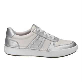 Josef Seibel Womens Claire Sneaker In Silver