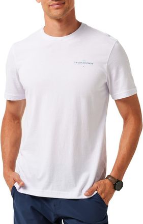 Travis Mathew Acropolis Graphic T-Shirt in White at Nordstrom, Size Xx-Large