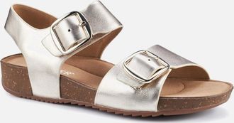 Hotter Womens Tourist II Womens Sandals - Silver - Size: 6.5