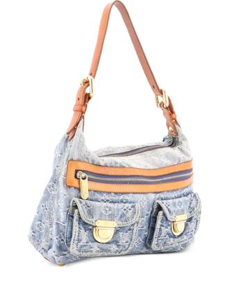 Louis Vuitton Baggy Handbag Denim PM hobo bag - Blue