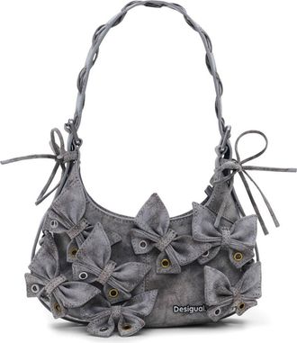 Desigual Butterfly Crossbody Bag in Light Gray at Nordstrom