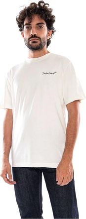 Timberland NH Poster Back Graphic Tee - - Tops - Uomo - Bianco - XL